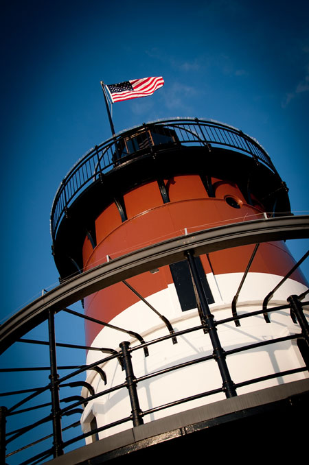 Plum Beach Lighthouse Painted